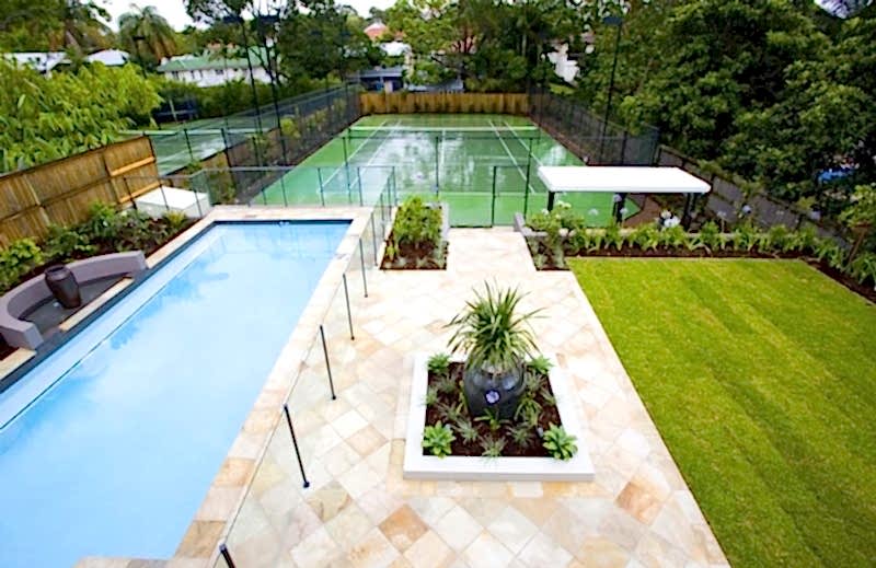 Classical Swimming Pool Installation Brisbane & Landscaping Services